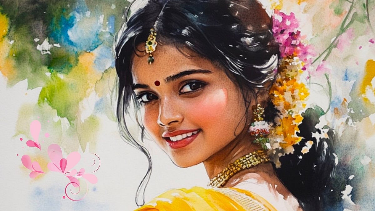 சாமுத்ரிகா லட்சணம் நிறைந்த பெண்... கொழுத்த மீன் போன்ற கை விரல்கள்... மாவடு போன்ற நீண்டு சிவந்த கண்கள்... 