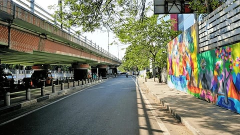 road side drawing