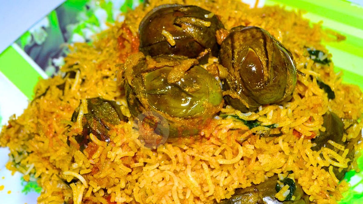 கத்தரிக்காய் பயன்படுத்தி பிரியாணியா? புதுசா இருக்கே!