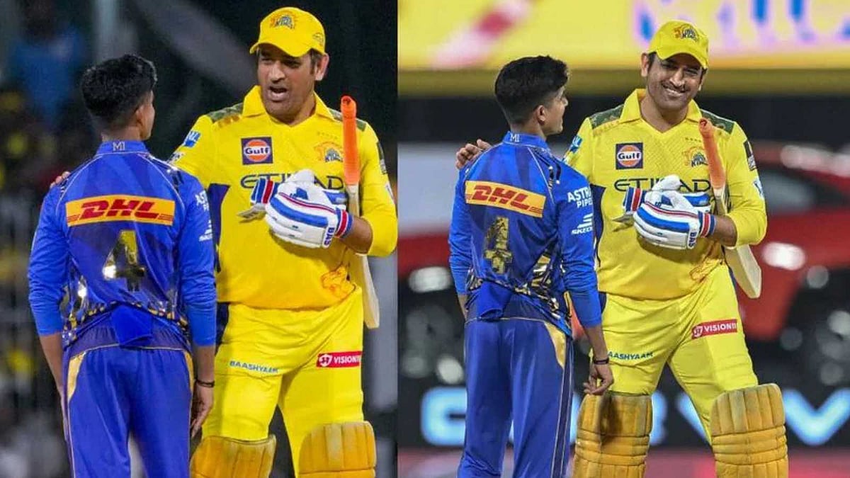 இளம் வீரருக்கு தோனி சொன்ன அறிவுரை… !