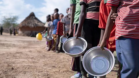 hunger and malnourished