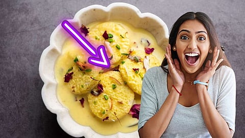 makhana rasmalai pudding