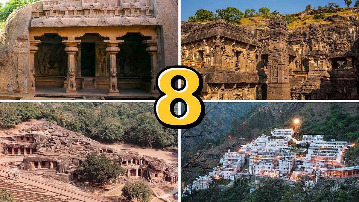 இந்தியாவின் மிகச்சிறந்த 8 குகைக் கோயில்கள் - சென்று வருவோமா? 