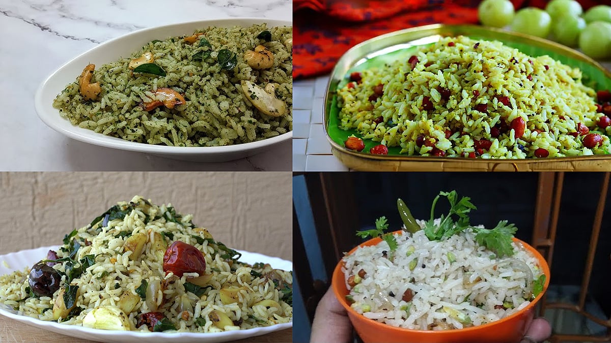 4 வகை ரைஸ் வெரைட்டி... வெரி ஈசி, வெரி வெரி டேஸ்ட்டி!