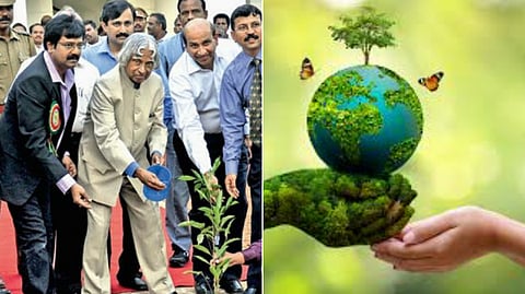 Green Man on the Path of Missile Man