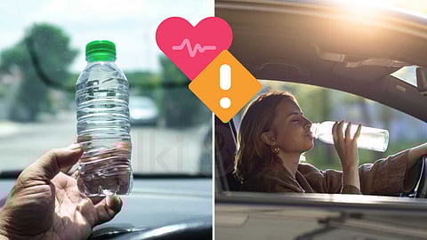 plastic water bottle