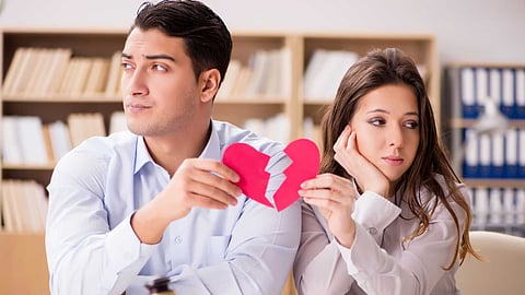 Husband and wife disagreement