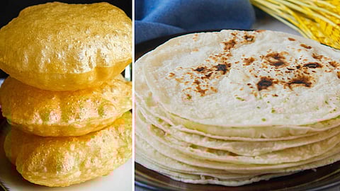 puris and crispy chapatis!