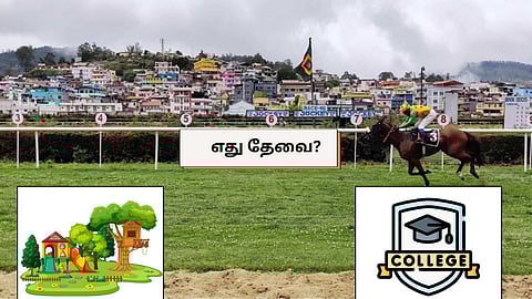 Ooty horse ride ground