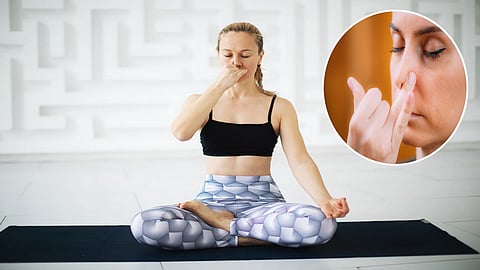 Pranayama doing method