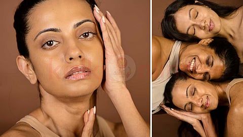 Remove the oily residue...