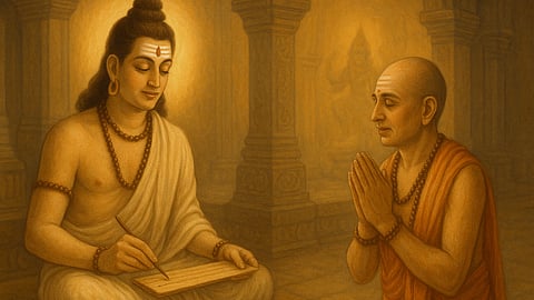 lord shiva and Maanikavasagar