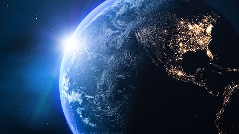 Earth rotate 