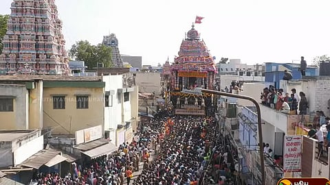 Nellaiappar Temple Aani Thiruvizha therottam