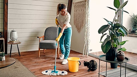 Housekeeping work