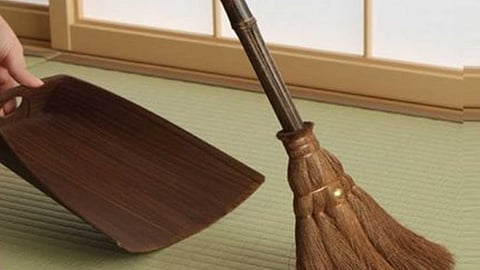 home cleaning at night