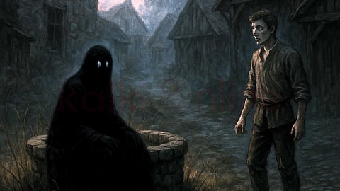 Man with Ghost