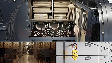 Bank lockers 