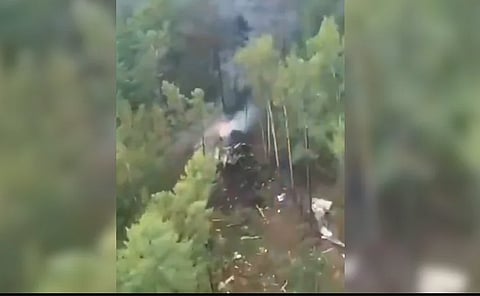 Russian place accident
