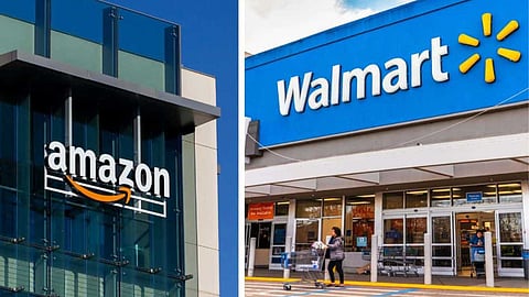 walmart, Amazon