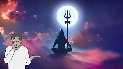 Shivan with Trishula