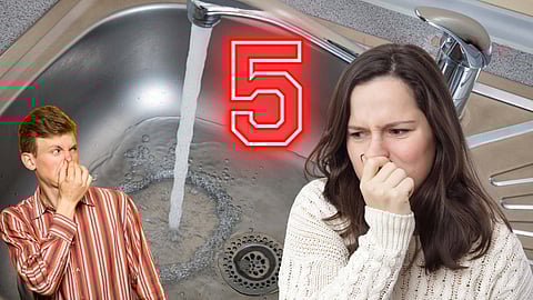Kitchen sink bad smell