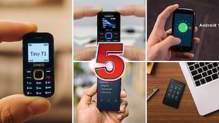 5 Tiny phones