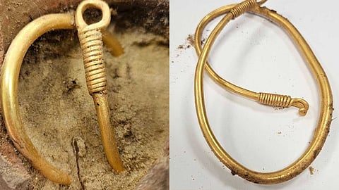Gold necklace