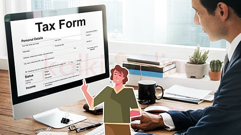 A man apply the tax