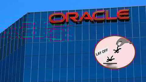 Oracle lays off  employees
