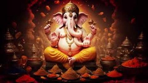 Ganesha Chaturthi worship