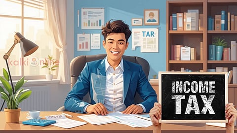 A professional and friendly image of a person sitting comfortably at a desk,
