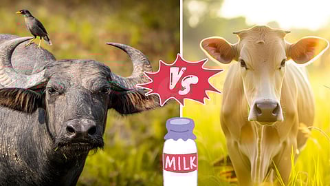 buffalo milk vs cow milk