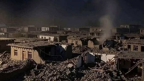 Earthquake in Afhganishtan