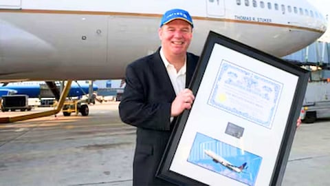 Longest distance flight record