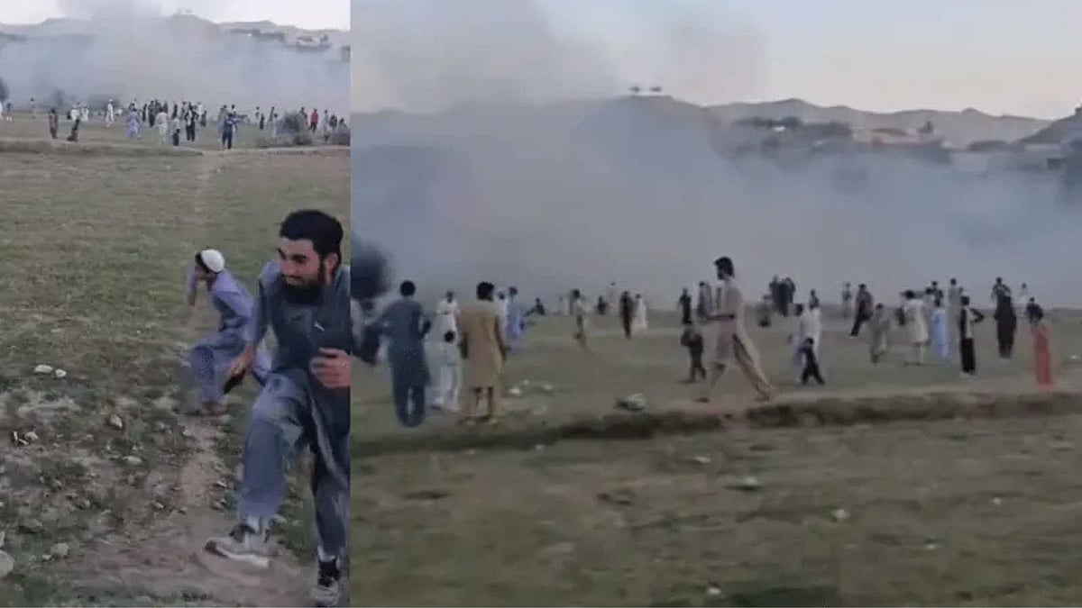 கிரிக்கெட் மைதானத்தில் குண்டு வெடிப்பு… சிதறி ஓடிய வீரர்கள்… ஒருவர் பலி..!