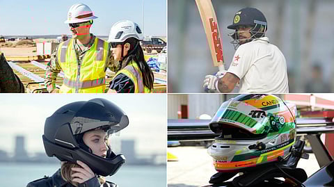 Types of helmets