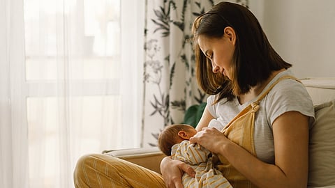 Breast feeding women
