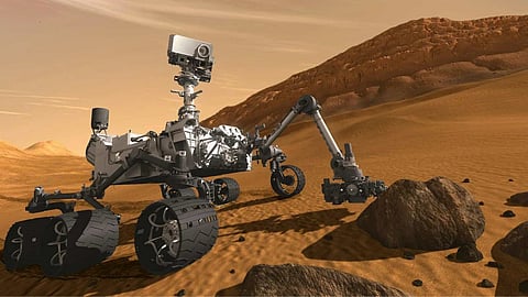 Rover in Mars