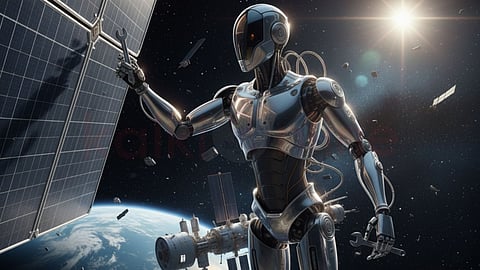 Artificial Astronauts - AI robot in space