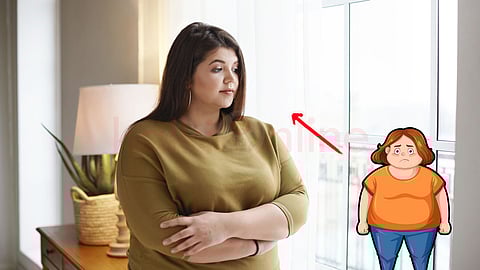 Chubby woman