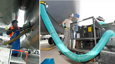 Aircraft waste
