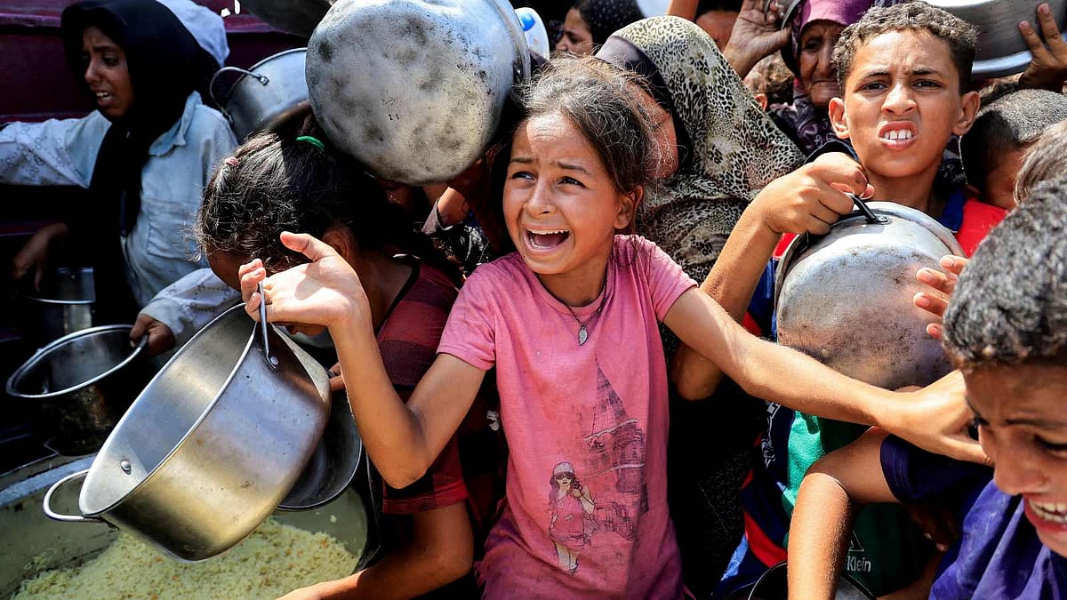 காஸாவின் பசி: உலக மனசாட்சியை உலுக்கும் சோகம்! 