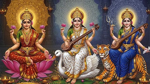 Navratri is a festival that celebrates good and defeats evil