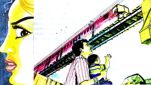 ஓவியம்; சசி...