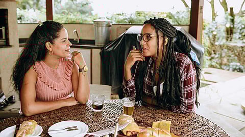 Women who talk a lot