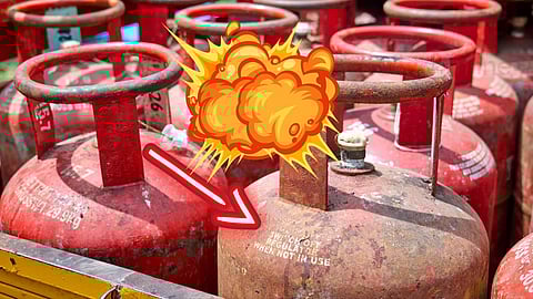 Gas Cylinder blast