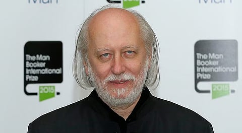 hungarian writer laszlo receives nobel prize for literature
