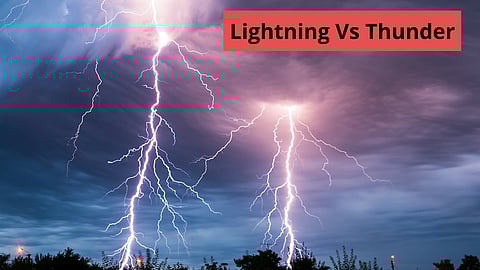 Lightning vs. thunder