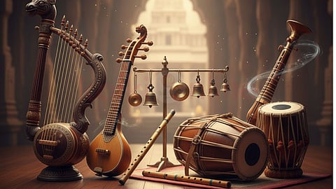 Ancient musical instruments